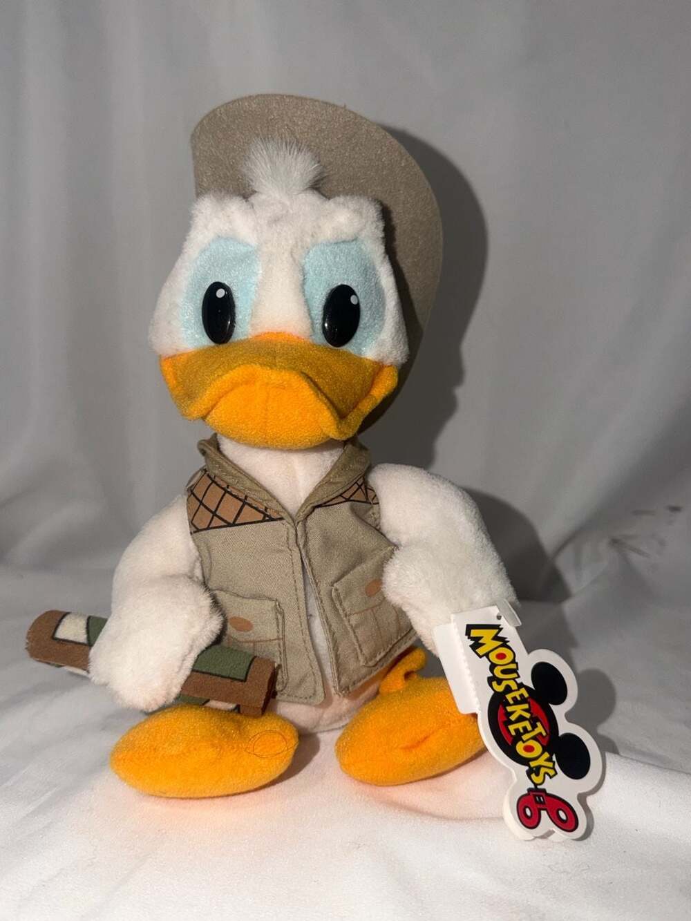 Disney Safari Donald Duck Mouseketoys Plush Toy New With Tag